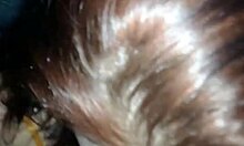 Brunette Milf Expertly Sucks Huge Black Cock