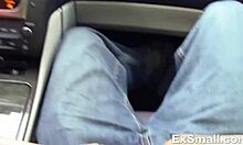 Joseline Kelly folla a un extraño a lo duro en público al aire libre, pequeña delgada morena estrella porno