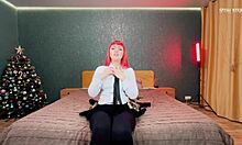 Femdom role play where makima seduces you to fill her tight spot