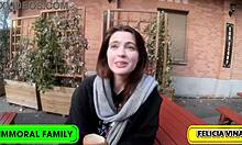 Winter Wonderland Foursome Felicia Vina Gets Railed In Budapest!!