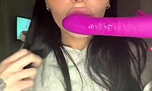 Horny British Girl Toys Herself