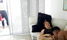 Hot Blonde Fucking Her Stepson!