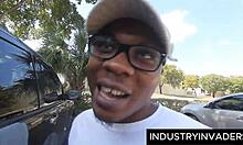 Latina Beauty's Steamy Mall Encounters With Big Black Cock