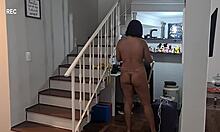 hey, morena rabuda showing new bikini then fucking that pussy 😍🍑