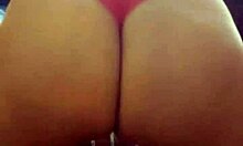 Wife dancing to funk music