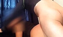 Fucking Friend's Boyfriend Without Condom! Almost in Pussy, But Ass Covered in Semen!