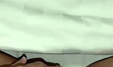 Two fingers explore inside amateur asian pussy