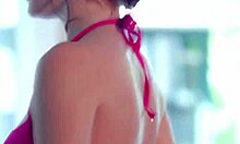 i touch my petite body alone