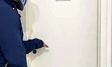 Motorboy fucks woman in bathroom