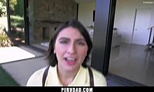 Who Knew His Stepdaughter Was So Good At Giving A Blowjob - Pervdad