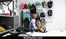 Naughty teen 18+ instantly agrees to have sex with loss prevention officer - myshopsex