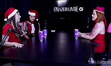 Isadora closel swings with tifany rocha and raphaela savanah part 3 on sheer red