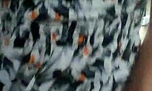 Young wife in short dress cheats with neighbor, feeling horny and excited.