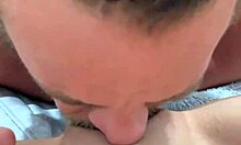 Watch Emma Hix give romantic blowjob to Brad Newman?