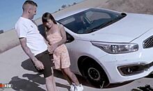 young skinny latina michy perez gets fucked by kevin white roadside