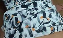 Young wife in short dress cheats with neighbor, feeling horny and excited.