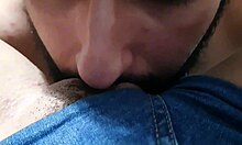 Milf Shows Big Pussy to Cousin in Shorts