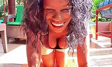 stepdad finds me doing yoga and licks my dripping pussy