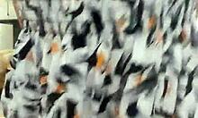 Young wife in short dress cheats with neighbor, feeling horny and excited.