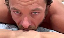 Watch Emma Hix give romantic blowjob to Brad Newman?