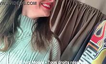 Ava Moore films the trucker's balls in his cabin with Glory Zavatrash in reality porn scene