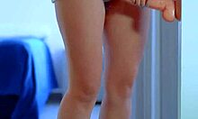 college girls in sexy dress and sneakers, wanna play with dildo?