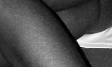 Homemade scene watching her tight pussy closely