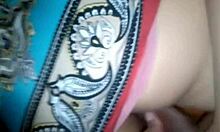 me cojo a mi vecina después de una fiesta, fucking the redhead Latina prostitute hard.