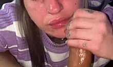 Rich Blowjob Deepthroat Cumshot In Throat!