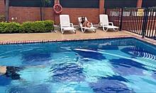 Petite Teen Seduces Stepbrother At Pool Then Fucks In Living Room