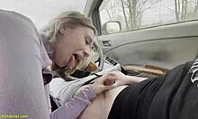 Teen Beauty In Car Adventure