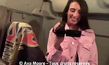 Ava Moore films the trucker's balls in his cabin with Glory Zavatrash in reality porn scene