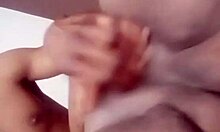 Amateur Shaved Pussy Teases With Monster Cock