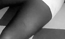 Homemade scene watching her tight pussy closely