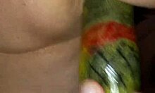 Velvet rain 23 hot horny milf taking huge toys and squirts