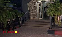 sex found in sports with oiled ebony girl