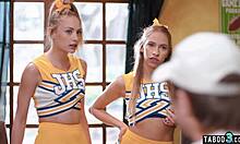 Who anal fucked petite blonde teens khloe and kyler?