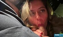 sexy scarlett taylor, you giving your lover that wild blowjob while driving?