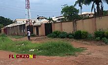 sex found in sports with oiled ebony girl