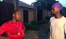 sex found in sports with oiled ebony girl