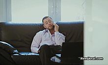 Curvy Blonde Teen CRAVES Deep ANAL from Roomie