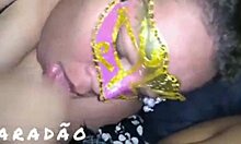 Hairy Latina Whore Milking Dick With Handjob And Blowjob Cumshot