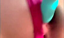 latina with big ass squirts during anal play