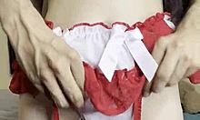 Neighbor gets horny, sucks big dick in dorm room