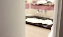 Stepmother and son share a hotel bed