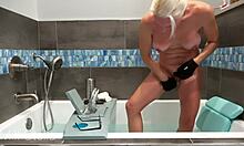 i bathe with stella e01 pussy shaving and body shaving milf stella