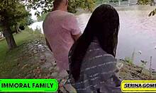 Duck Feeding Turns To Dick Sucking Serina Swallows Deans Cream