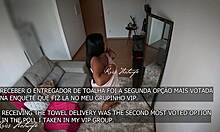 Guy sucked my tits and masturbated