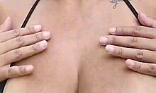 hot wife shows off on public beach sucking husband and taking facial cumshot