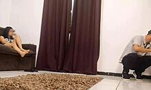 I Want Sex With This Technician I Stayed In Dress Without Panties Hope He Fucks Me